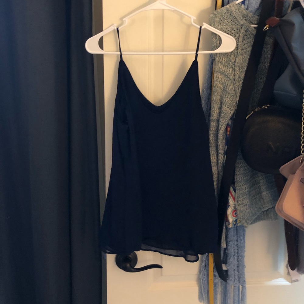 Spaghetti strapped tank!